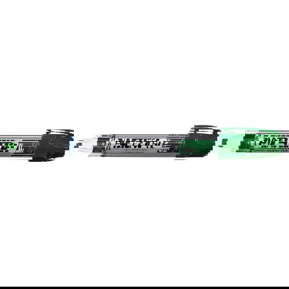 Liquid paint marker for oily surface marking